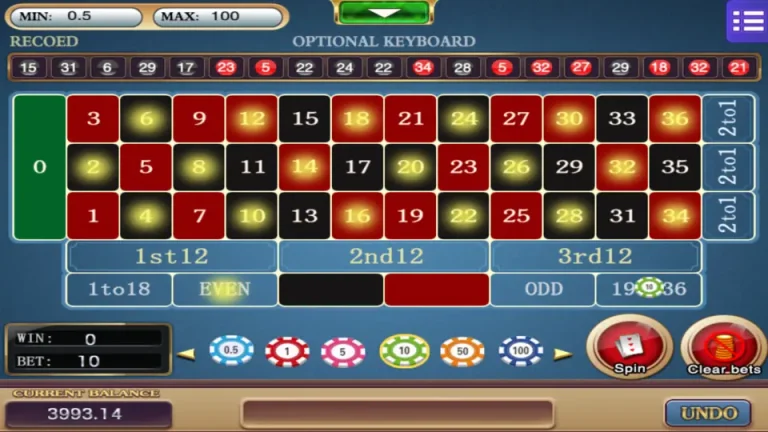MEGA888 Roulette odd-even bet